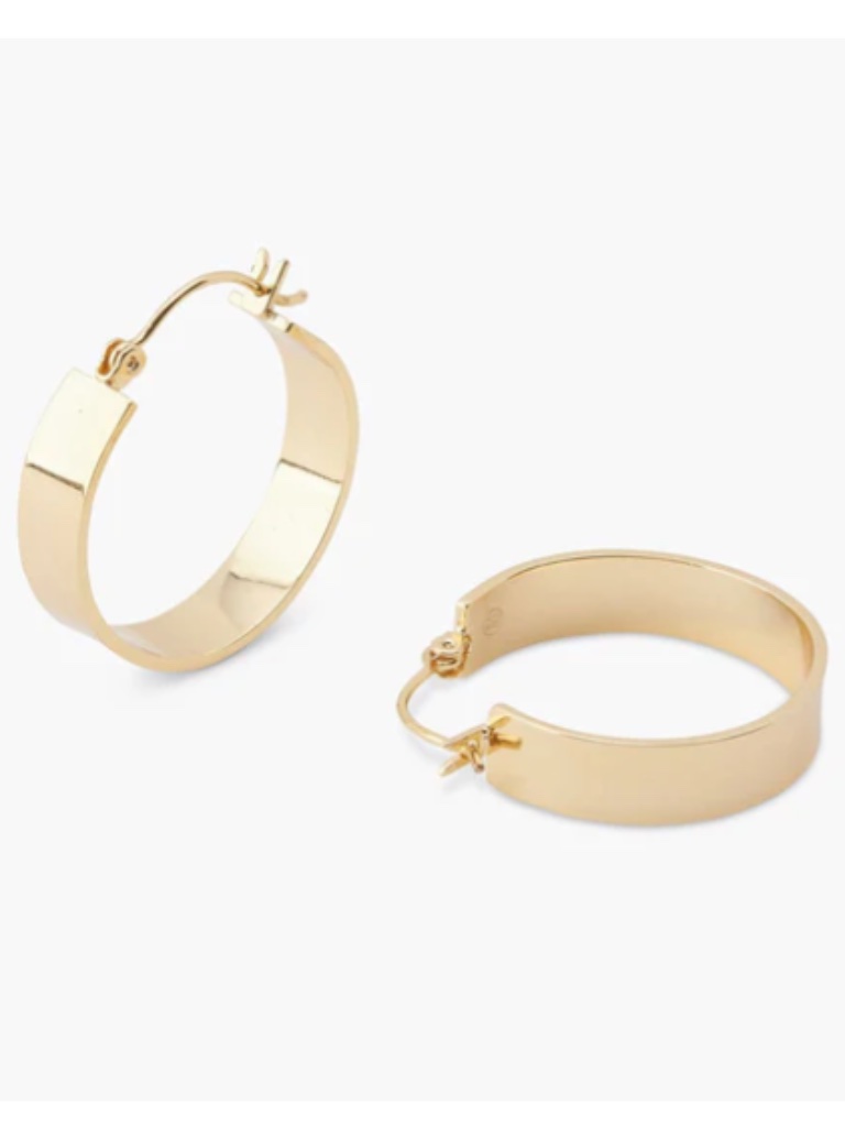 Iso Gorjana Jax Small Hoops - Gold